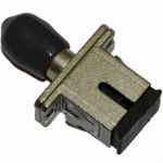 Аксессуар для оптических сетей Hyperline Оптический проходной адаптер SC/UPC-ST/UPC SM/MM simplex корпус металл FA-S11Z-SC/ST-N/BK-SL