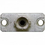 Аксессуар для оптических сетей Hyperline Оптический проходной адаптер SC/UPC-ST/UPC SM/MM simplex корпус металл FA-S11Z-SC/ST-N/BK-SL