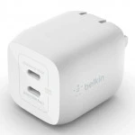 Belkin Dual USB-C GaN Charger WCH011vfWH 45