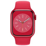 Apple Watch Series 8 GPS 45mm (PRODUCT)RED Aluminium Case with (PRODUCT)RED Sport Band - Regular MNP43GK Смарт-часы