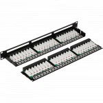 Патч-панель LANMASTER TWT-PP48/1U-U5E (48 портов, UTP, Cat. 5e)