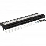 Патч-панель LANMASTER TWT-PP48/1U-U5E (48 портов, UTP, Cat. 5e)