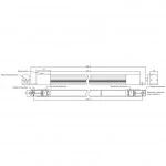 Аксессуар для серверного шкафа Hyperline Осветительная панель 19 дюймов TL19-LED-10W-EU