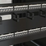 Аксессуар для серверного шкафа Hyperline Фальш-панель на 1U цвет черный BPV-1-RAL9005