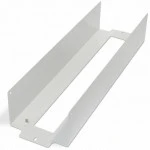 Аксессуар для серверного шкафа Hyperline Панель с DIN-рейкой с регулируемой глубиной установки 19" 3U 22 места цвет серый BPB19-PS-3U-RAL7035