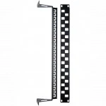 Патч-панель Hyperline патч-панель 19" 24 порта Flat Type 1U (без модулей) PPBL3-19-24S-RM (24 порта)