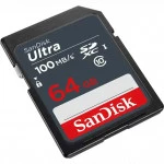 Флеш (Flash) карты SanDisk SDXC UHS-I Ultra SDSDUNR-064G-GN3IN 64 ГБ
