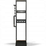 Монтажная стойка Hyperline Открытая стойка 19-дюймовая (19") 42U однорамная ORL1-42-RAL9005