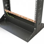 Монтажная стойка Hyperline Открытая стойка 19-дюймовая (19") 42U однорамная ORL1-42-RAL9005