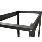 Монтажная стойка Hyperline Открытая стойка 19-дюймовая (19") 47U высота 2426 мм двухрамная, ширина 550 мм глубина регулируется 800-1250 мм ORK2A-4781-RAL9005