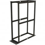 Монтажная стойка Hyperline Открытая стойка 19-дюймовая (19") 47U высота 2426 мм двухрамная, ширина 550 мм глубина регулируется 800-1250 мм ORK2A-4781-RAL9005