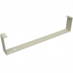 Аксессуар для серверного шкафа Hyperline Кронштейн настенный для 19" оборудования высота 1U глубина 110 мм фиксированный цвет серый BW19-1U-110F-RAL7035