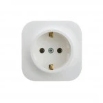 Розетка Legrand Розетка с зк Legrand Forix 16A 250В IP20 накладная белый 782411