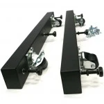 Аксессуар для серверного шкафа Hyperline Основание для стоек ORK2A глубиной 800 мм для установки стойки на ножки и ролики (ножки и ролики в комплекте) ORK2A-BSM-800-RAL9005