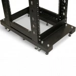 Аксессуар для серверного шкафа Hyperline Основание для стоек ORK2A глубиной 600 мм для установки стойки на ножки и ролики (ножки и ролики в комплекте) ORK2A-BSM-600-RAL9005