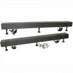 Аксессуар для серверного шкафа Hyperline Основание для стоек ORK2A глубиной 600 мм для установки стойки на ножки и ролики (ножки и ролики в комплекте) ORK2A-BSM-600-RAL9005