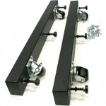 Аксессуар для серверного шкафа Hyperline Основание для стоек ORK2A глубиной 600 мм для установки стойки на ножки и ролики (ножки и ролики в комплекте) ORK2A-BSM-600-RAL9005