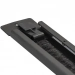 Аксессуар для серверного шкафа ExeGate Кабельный органайзер c щеточным вводом BP19-1UM-TL EX292876RUS