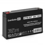 Сменные аккумуляторы АКБ для ИБП ExeGate DTM 607 EX282951RUS 6 В