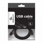 Кабель интерфейсный Cablexpert AM/AF USB 2.0 3m Black CCP-USB2-AMAF-10 USB Type A (output) - USB Type A (input)