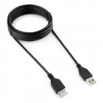 Кабель интерфейсный Cablexpert AM/AF USB 2.0 3m Black CCP-USB2-AMAF-10 USB Type A (output) - USB Type A (input)