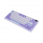 Клавиатура Ajazz AK820 AK820 SEA SALT SWITCH (BLUE-WHITE-PURPLE) (Беспроводная, USB)