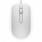 Мышь Dell MS116 White MS116-WH Бюджетные, Проводная