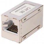 Инструмент для монтажа СКС WRline Проходной адаптер RJ45-RJ45 (8p8c) категория 5е экранированный WR-CA-8P8C-C5E-SH