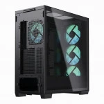 Корпус Aerocool APNX C1-R Black C1-R-BK-V1 Mid-Tower
