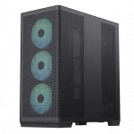 Корпус Aerocool APNX C1-R Black C1-R-BK-V1 Mid-Tower