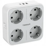 Распределитель питания Tessan TS-302-DE-C Grey