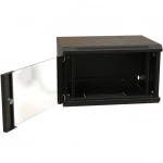 Серверный шкаф WRline настенный 19-дюймовый 6U 367x600х600 мм WR-TW-0666-GP-RAL9004