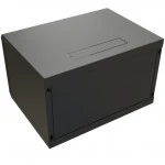 Серверный шкаф WRline настенный 19-дюймовый 6U 367x600х600 мм WR-TW-0666-GP-RAL9004