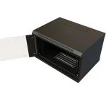 Серверный шкаф WRline настенный 19-дюймовый 6U 367x600х600 мм WR-TW-0666-GP-RAL9004