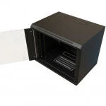 Серверный шкаф WRline настенный 19-дюймовый 15U 775x600х450 мм WR-TW-1545-GP-RAL9004