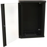 Серверный шкаф WRline настенный 19-дюймовый 18U 908x600х600 мм WR-TW-1866-GP-RAL9004