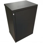 Серверный шкаф WRline настенный 19-дюймовый 18U 908x600х600 мм WR-TW-1866-GP-RAL9004