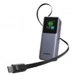 Внешний аккумулятор (Power Bank) UGREEN PB726 55987B (20000 мАч, Серый)