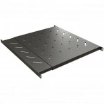 Полка для серверного шкафа Hyperline Полка c 19'' креплением, раздвижная, 0.5U, с регулируемой глубиной установки от 405 до 700 мм, нагрузка до 60 кг TSD3L-0.5U-405/700-RAL9005