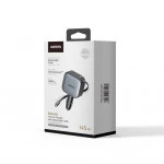 Автоаксессуар UGREEN EC604  145W 2C1A Fast Car Charger with Retractable Cable 55910B