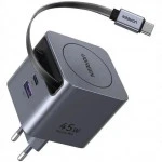 UGREEN X614 45W 2C1A GaN Fast Charger with Retractable Cable USB-C 65822 45