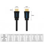 Кабель интерфейсный TeslaSmart Кабель HDMI  3m, V2.0, 4K@60Hz TeslaSmart 0012777 HDMI - HDMI