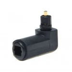 Аксессуар для аудиотехники NO NAME Переходник Toslink(f) - Toslink(m) 90° 0013269
