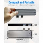 Аксессуар для жестких дисков NO NAME Корпус для установки M.2 SSD накопителя NVME M-Key (USB 3.0) в PlayStation5 0013709