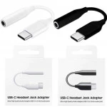 Аксессуар для аудиотехники NO NAME Переходник USB Type C (m) - Audio(f) 3.5mm, черный (Samsung) 0012766