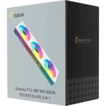 Система охлаждения Ocypus Gamma F12 UNI WH ARGB REVERSE BLADE 3-IN-1 Gamma-F12-WH3AM01U-GL Для системного блока