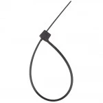 Инструмент для монтажа СКС WRline Стяжка-хомут 2,5х100 мм кабельная нейлоновая 6,6 неразъемная цвет черный (100шт) WR-SHN-25-100B