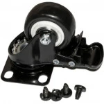 Аксессуар для серверного шкафа Hyperline Ролик для шкафов с тормозом максимальная нагрузка 150 кг TCAS-3IBRK