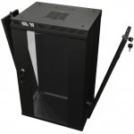 Серверный шкаф Hyperline настенный 10'' 6U 366,5х390х300 TDB-6U-GP-RAL9004