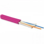 Оптический кабель Hyperline Кабель волоконно-оптический 50/125 (OM4) многомодовый 2 волокна FO-D3-IN-504-2-LSZH-MG